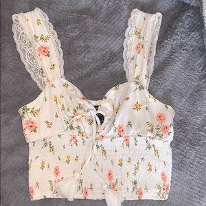 Floral summer top